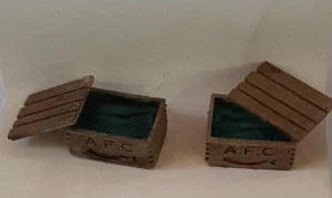 @Trainz American Fishing Company Crates with Fish H0