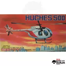 Ace Hobby Kit Hughes 500 Light Multipurpose Helicopter Kit 1:85