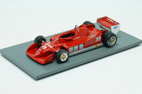 Fiat Group Automobiles 1979 Alfa Romeo 177 BRUNO GIACOMELLI 1:43