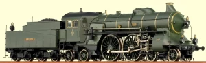 Brawa Royal Bavarian State Railways S 2/6 Express Train Steam Locomotive with Tender 40256 H0