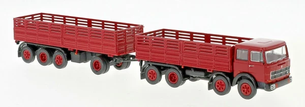 Brekina Starline Models 1970 Fiat 691 MILLEPIEDI Truck H0 