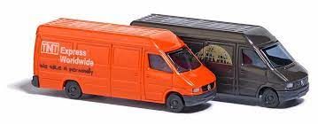 Busch Automodelle Sprinter UPS and TNT N