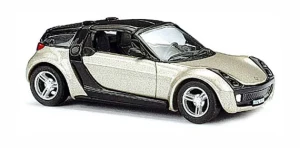 Busch Smart Roadster Coupé Silver & Black HO Scale