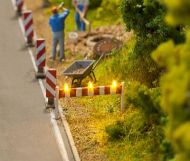 Faller 2 LED Warning Barriers HO