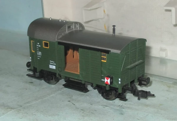 Fleischmann PRE-OWNED German Railways Goods Escort Wagon HO 
