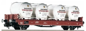 Fleischmann German Federal Railway Dortmunder Union Brewery Container Wagon H0