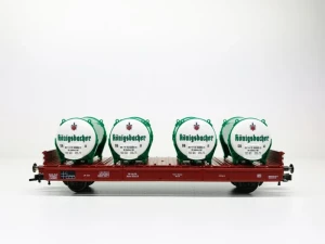 Fleischmann German Federal Railway Königsbacher Beer Barrel Wagon H0
