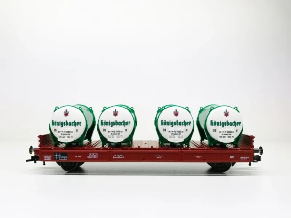 Fleischmann German Federal Railway Königsbacher Beer Barrel Wagon H0