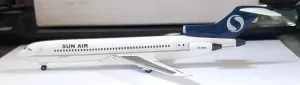 Inflight 200 Sun Air Boeing 727‑200 Die‑cast Model 1:200