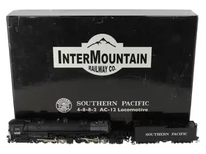 InterMountain Railway Co. American Railways Class AC-12 Southern Pacific Steam Locomotive HO