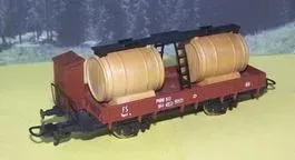Lima Italian Railways Wine Barrel Wagon with Brakeman’s Cabin H0