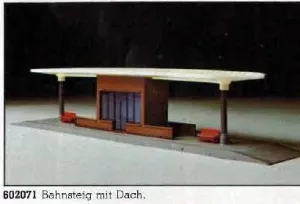 Lima Station Platform Roof H0