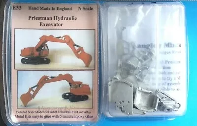 Langley Models Priestman Hydraulic Excavator KIT N