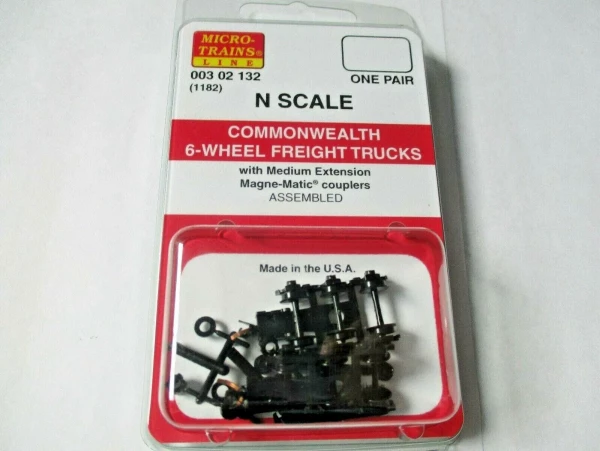 Micro‑Trains Line Commonwealth Freight Wagon Wheel Assembly N