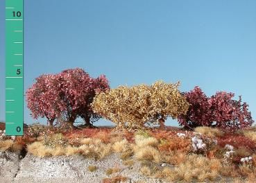 Silhouette MiniNatur Low Shrubs Late Autumn 1:45