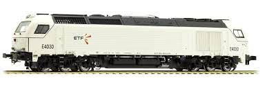 Sudexpress French National Railway Vossloh 4030 Diesel Locomotive HO