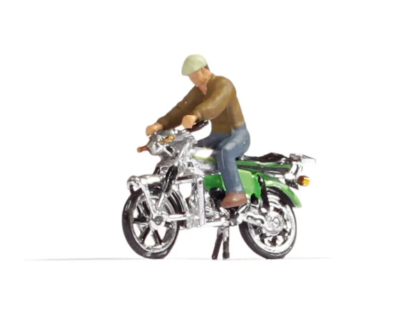 Noch Kreidler Florett RS with Rider H0
