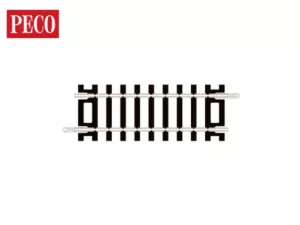 Peco Setrack Code 100 Short Straight Track Section OO/HO