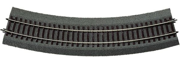 ROCO PRE-OWNED R4 30° Soft Ballast Curved Track HO