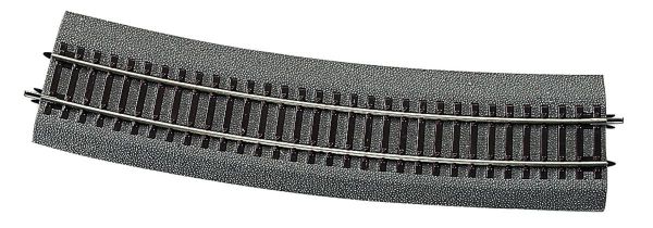 ROCO PRE-OWNED R10 15° Soft Ballast Curved Track HO