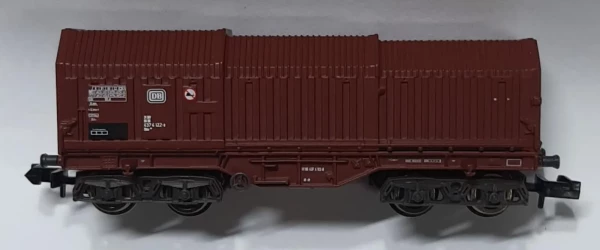 Roco German Federal Railways Telescopic Hood Wagon N