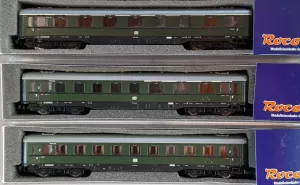 Roco German Railways EXPRESS COACH Set N