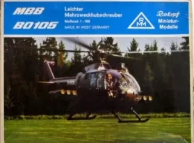Roskopf Miniaturmodelle Messerschmitt-Bölkow-Blohm BO 105 Light Multi-Purpose Helicopter Kit HO