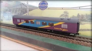 SARM Passenger Rail Agency of South Africa PRASA Shosholoza Meyl Dining Car HO Scale