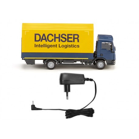 Wiking Control87 MAN TGL Flatbed Truck, Dachser HO