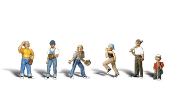 Woodland Scenics Baseball Players II N