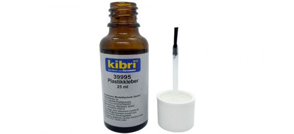 Kibri Plastic Glue Liquid with Brush 25ml