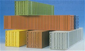 Kibri 40′ Shipping Container Set HO Scale